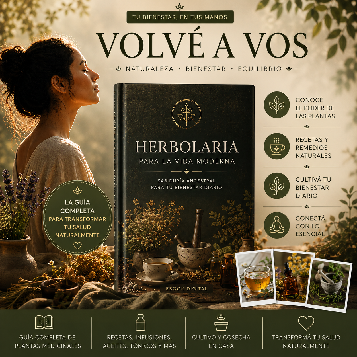 Herbolaria Moderna: El Arte de Sanar y Conectar con la Naturaleza